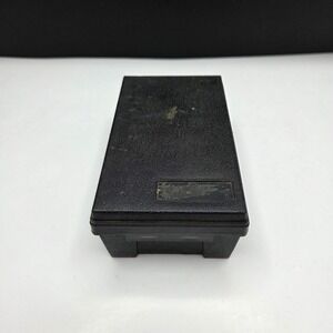 Unbranded Electronic Tester Tool With Alligator Clips Black Case Vintage